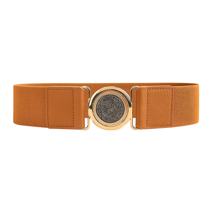 Women's Retro Easy Matching Elastic Elastic Belt - Trendex