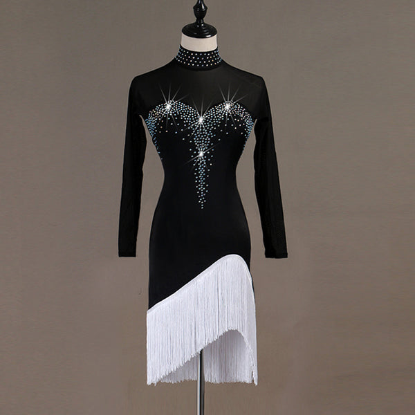 OCTLQ105 Latin Woman Wear Samba Competition Dancing Dresses - Trendex