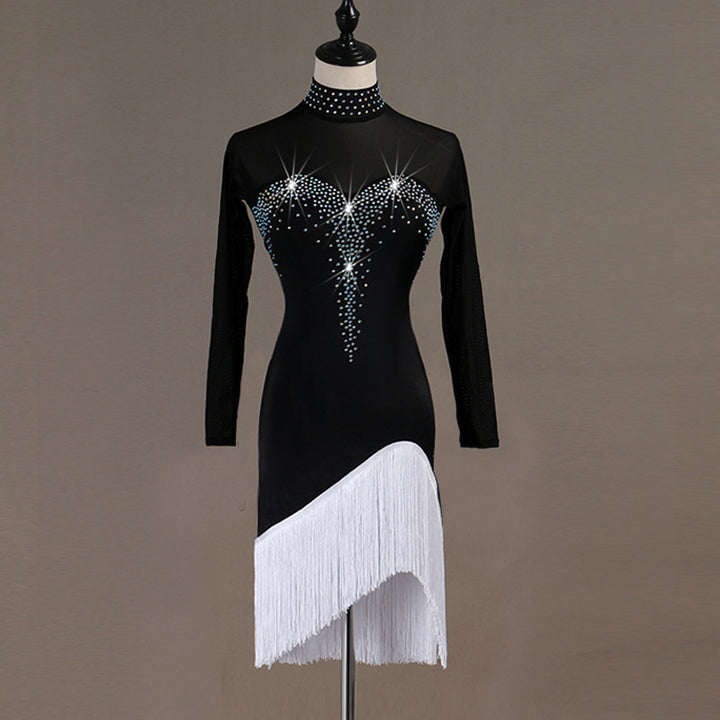 OCTLQ105 Latin Woman Wear Samba Competition Dancing Dresses - Trendex