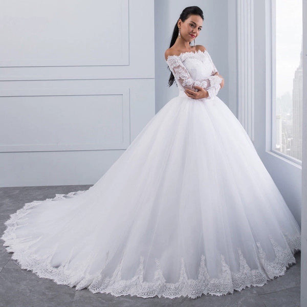 Wedding Bridal Wedding Lace Large Tail - Trendex