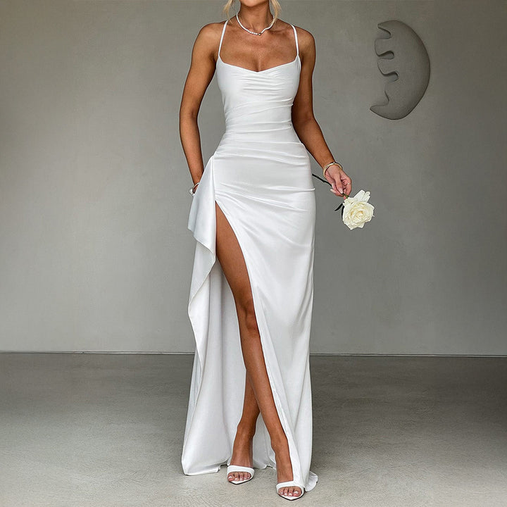 European And American Strap Dress Women's Clothing - Trendex