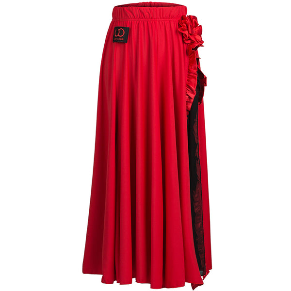 Sexy Ballroom Latin Competition Dress Cha cha Rumba Tango Latin Dance Skirt - Trendex