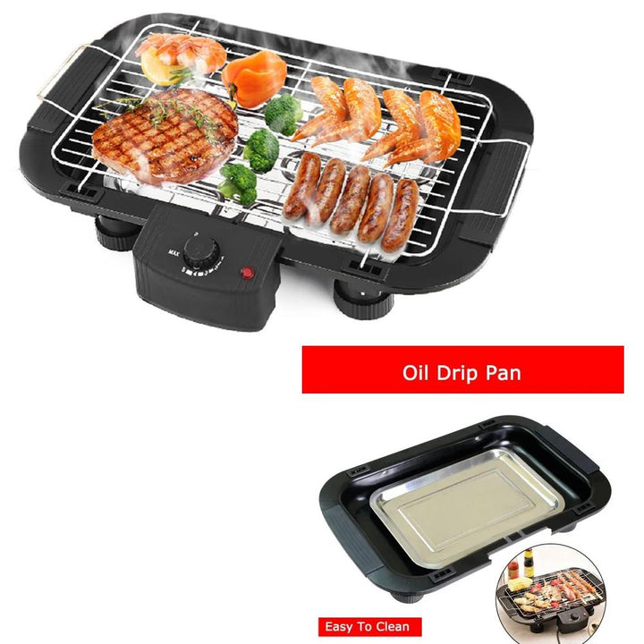 082 Smokeless Electric Indoor Barbecue Grill 2000w - Trendex