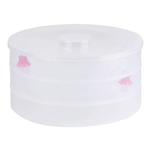 093 Plastic 3 Compartment Sprout Maker White - Trendex