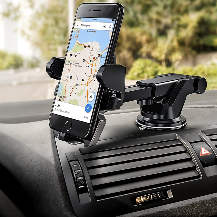Universal Car Mobile Phone Holder Universal Car Mobile Phone Holder (1 Pc) - Trendex
