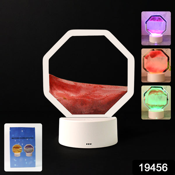 Led Moving Sand Art Table Lamp (1 Set) - Trendex