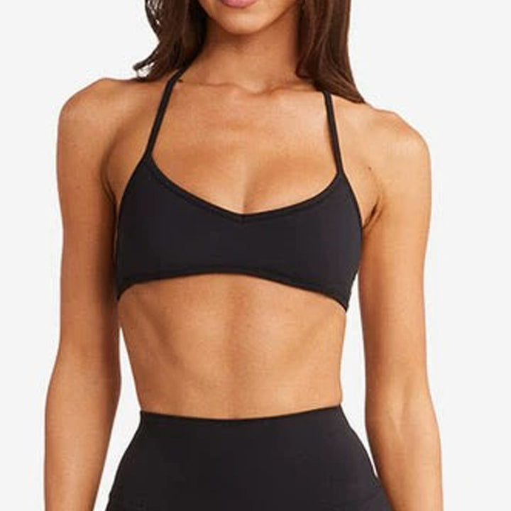 Yoga Vest Female With Chest Pad Sports Workout Bra - Trendex