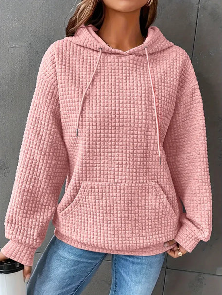 Fashionable And Individualistic Solid-color Women's Sweatshirt - Trendex