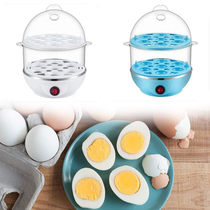 115 Multi-function 2 Layer 14 Egg Cooker Boilers  Steamer - Trendex