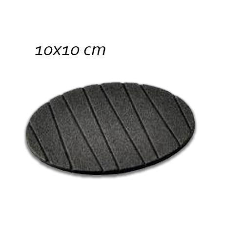 129 6 Pcs Useful Round Shape Plain Silicone Cup Mat Coaster Drinking Tea Coffee Mug Wine Mat For Home - Trendex