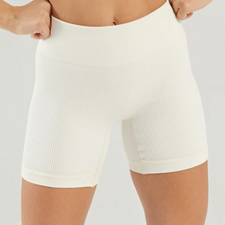 Seamless Knitted High Elastic Sports Underwear U Square Collar Yoga Suit - Trendex