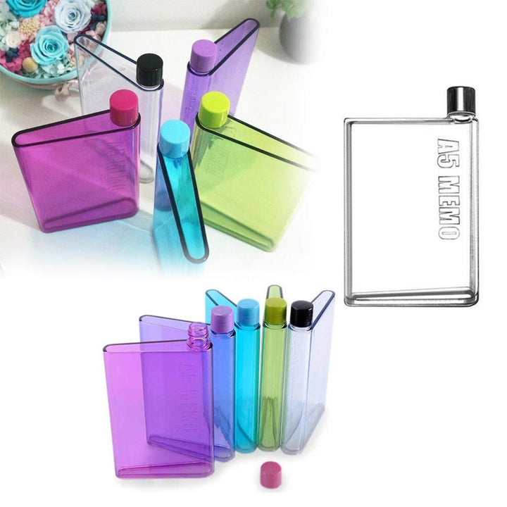 137 A5 Size Notebook Plastic Bottle (Any Color) - Trendex