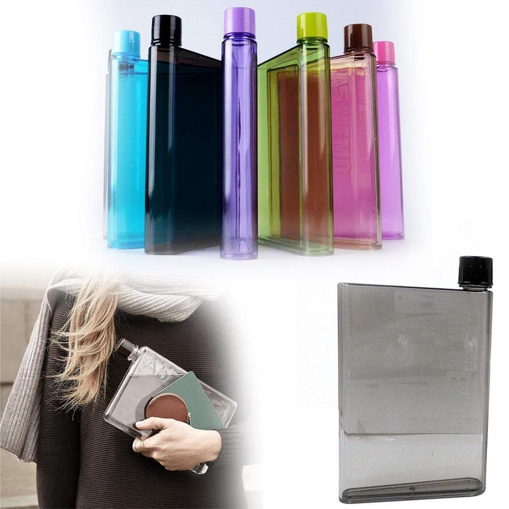 137 A5 Size Notebook Plastic Bottle (Any Color) - Trendex