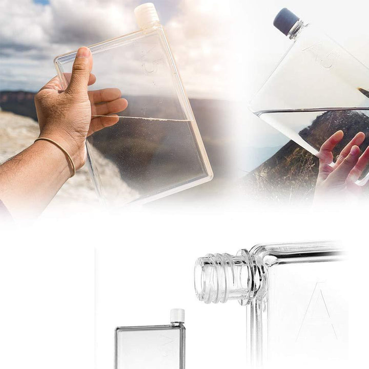 137 A5 Size Notebook Plastic Bottle (Any Color) - Trendex