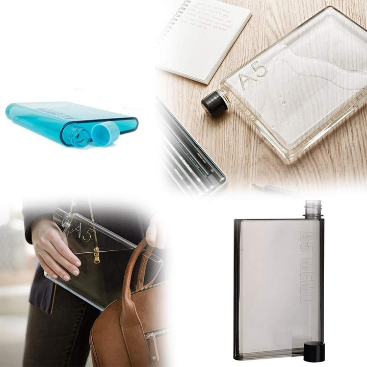 137 A5 Size Notebook Plastic Bottle (Any Color) - Trendex