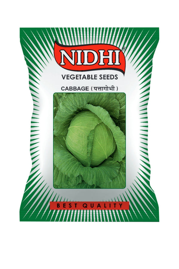 Vegetable seeds (Cabage) Tested And Packed For Home, Terrace and Kitchen Gardening