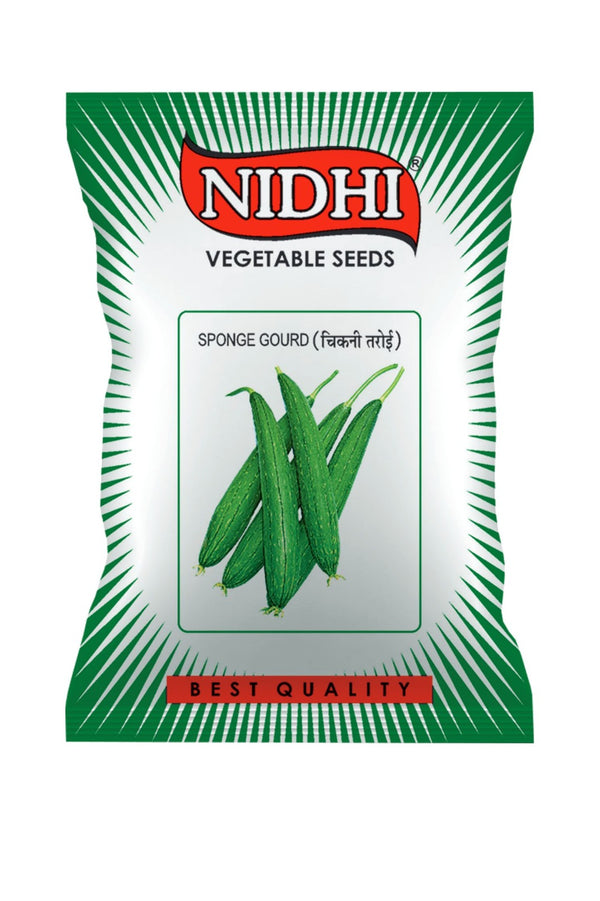 Vegetable seeds (Sponge Grurd) Tested And Packed For Home, Terrace and Kitchen Gardening
