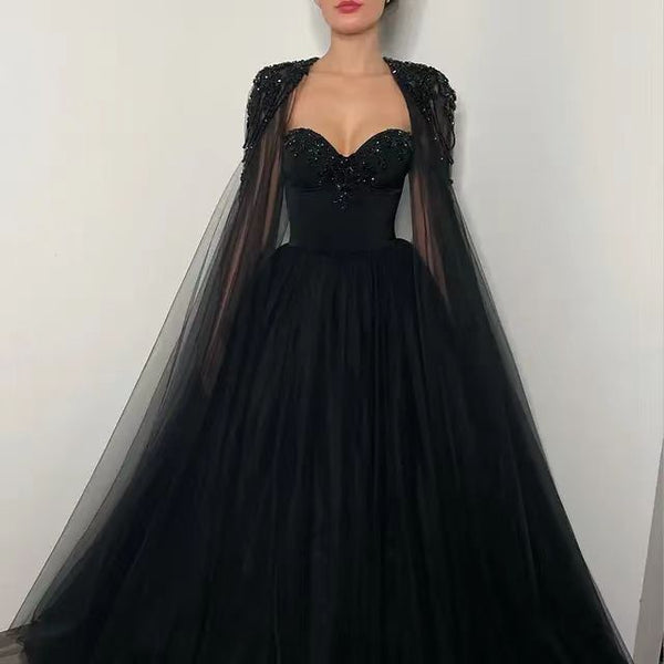 Black Evening Gown Daily Style - Trendex