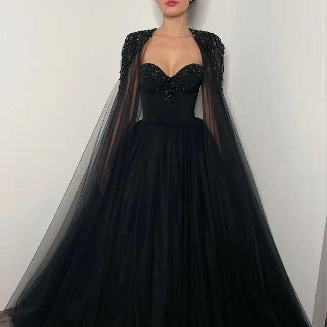 Black Evening Gown Daily Style - Trendex
