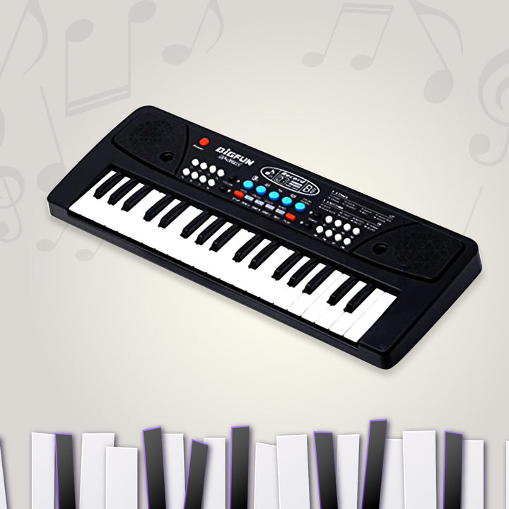 4515 Piano Musical Keyboard With Mic 37 Music Key Keyboard For Kids Toy - Trendex