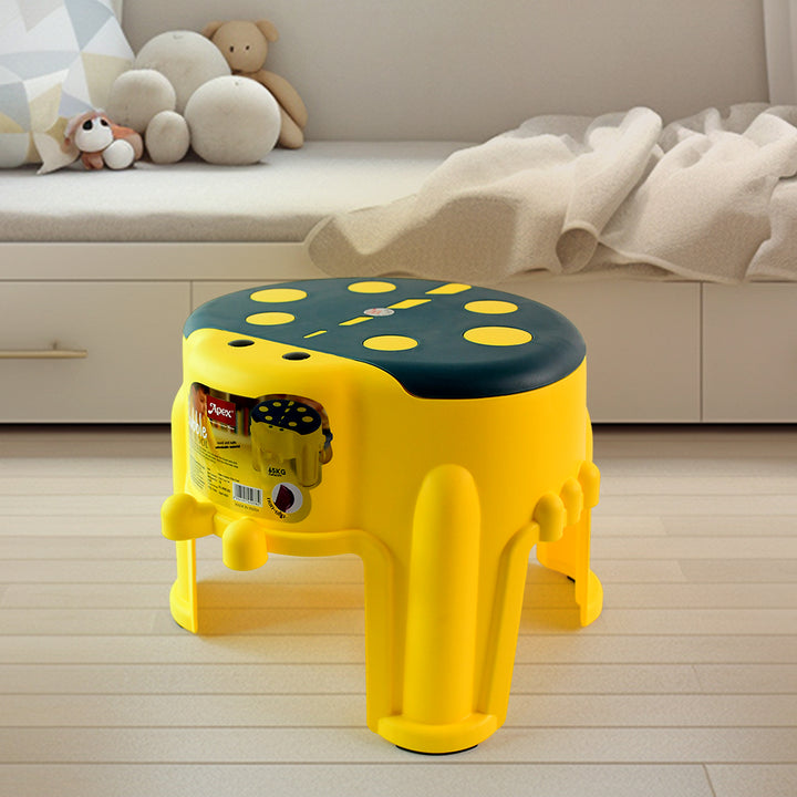 Apex Bubble Kids Stool  Durable Plastic Step Stool For Kids  (1 Pc) - Trendex