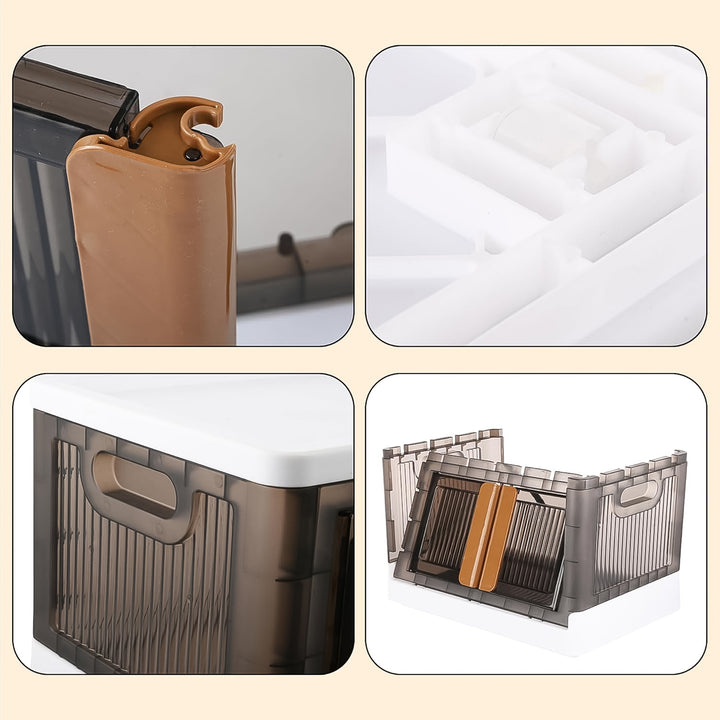 Plastic Folding Wardrobe Storage Organizer (1 Layer  1 Pc) - Trendex