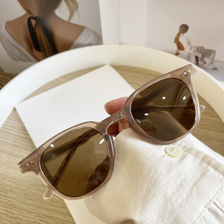 Polarized Sunglasses UV Protection Round Face Glasses - Trendex