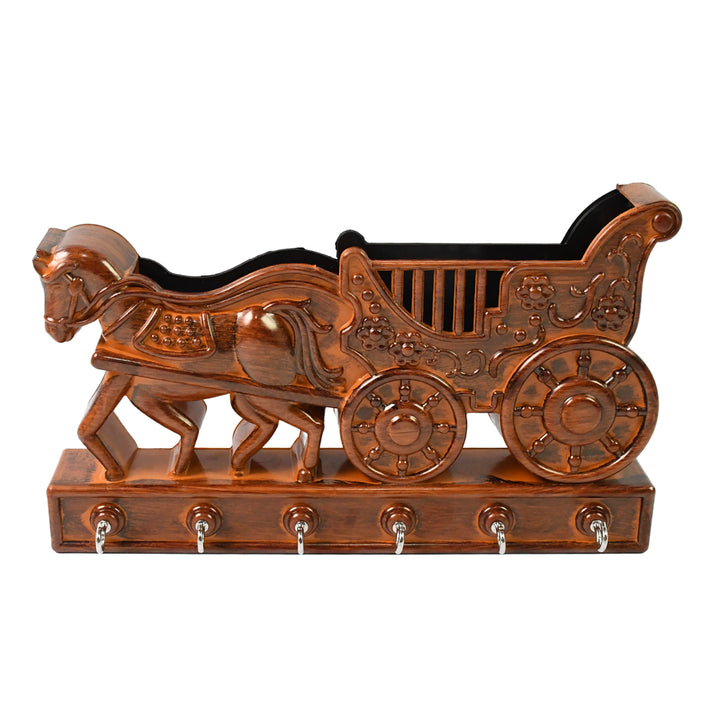 Plastic Rath Design Plastic 6 Hook Key Holder (1 Pc) - Trendex