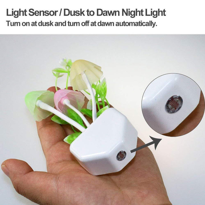239 Night Light Mushroom Lamp (Colorful) - Trendex