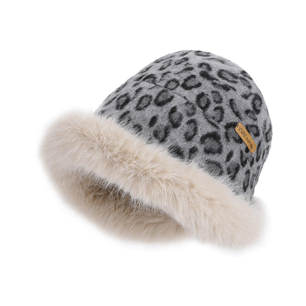 Autumn And Winter Brushed And Padded Hats Women's Fashion High-grade Plush - Trendex