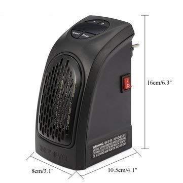 251 Electric Mini Handy Heater Plug-in Wall (400w) - Trendex