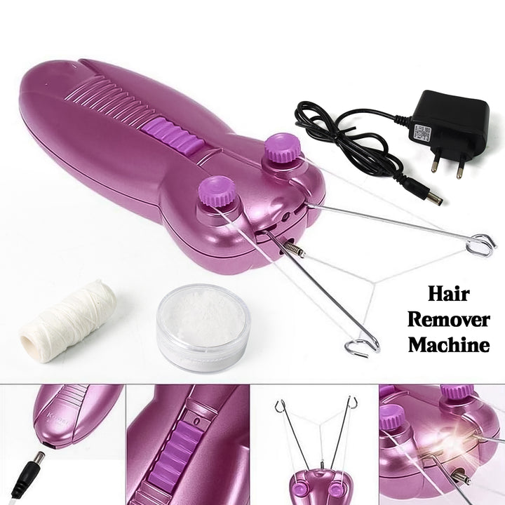 Electric Facial Hair Remover Machine (1 Set) - Trendex