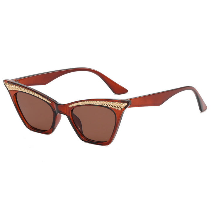 Cat's Eye Sun Women's Glasses All-matching - Trendex