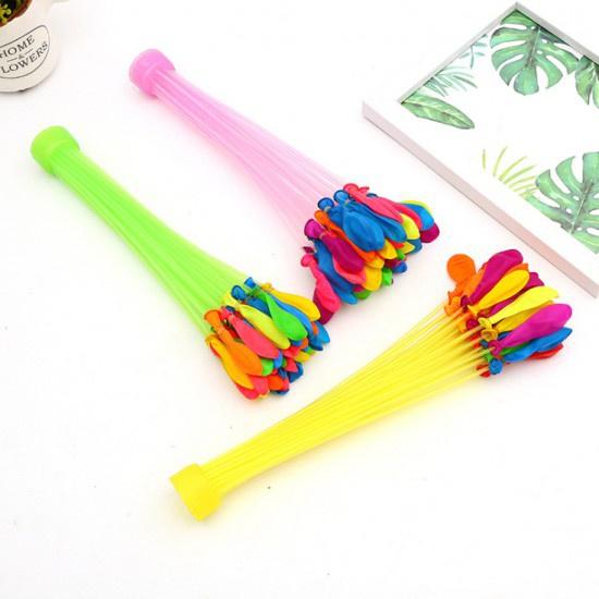 1359 Holi Magic Water Balloons For Kids - 111 Pcs (Multicolor) - Trendex