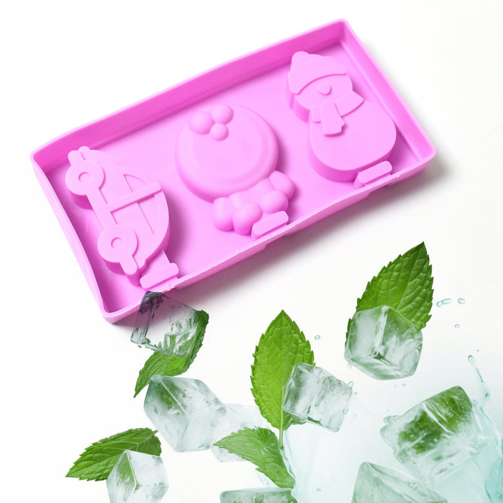 8188 Silicone Popsicle Molds Reusable Ice Cream Molds With Sticks And Lids. A Must-have Popsicle Mold For Summer. - Trendex