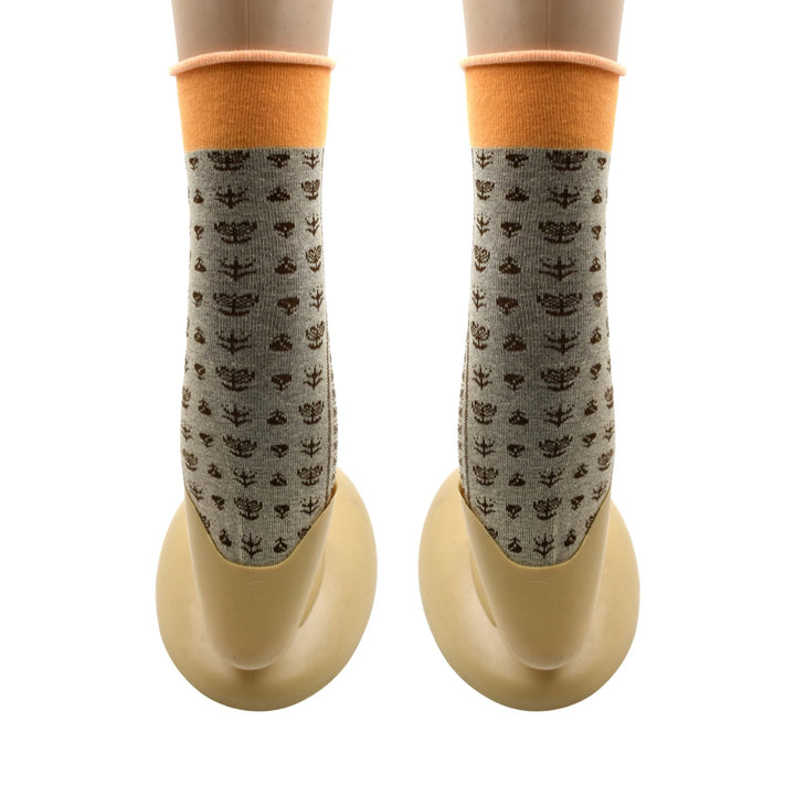 7356 Socks Breathable Thickened Classic Simple Soft Skin Friendly - Trendex