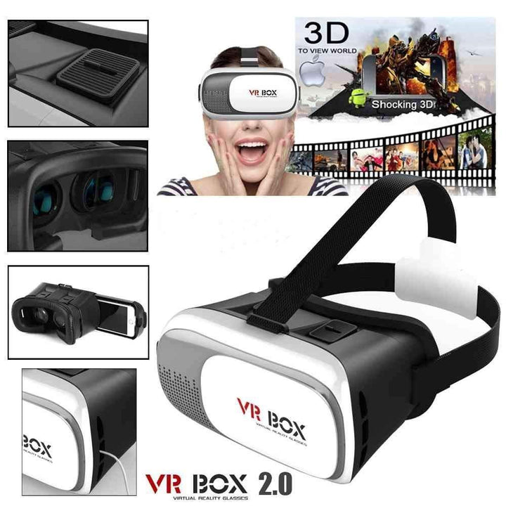 300 3d Vr Box Virtual Reality Glasses - Trendex