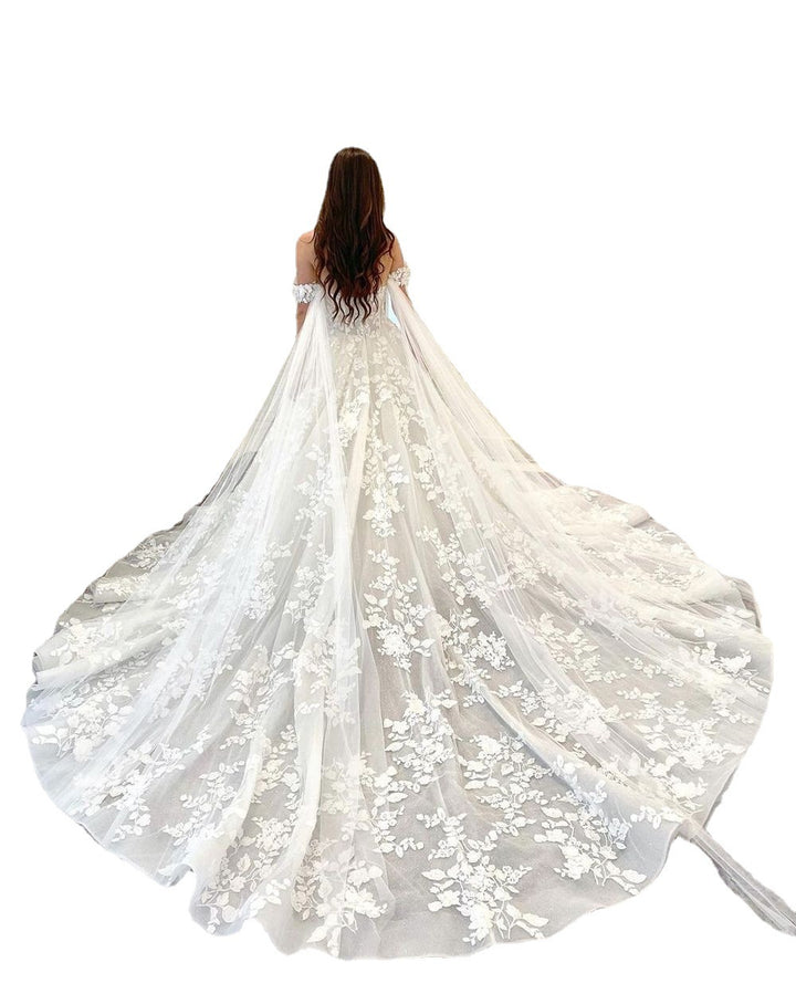 Light Wedding Dress French Trailing Simple - Trendex