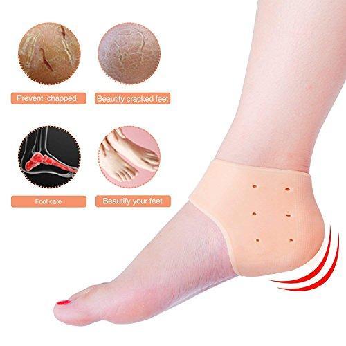 339 Moisturizing Skin Softening Silicone Gel For Dry Cracked Heel Repair (Multicolour) - Trendex