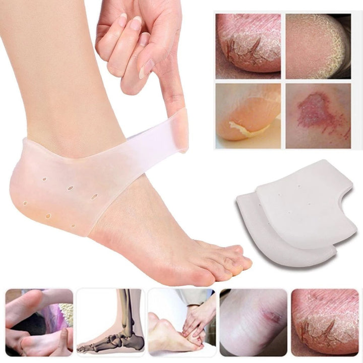 339 Moisturizing Skin Softening Silicone Gel For Dry Cracked Heel Repair (Multicolour) - Trendex