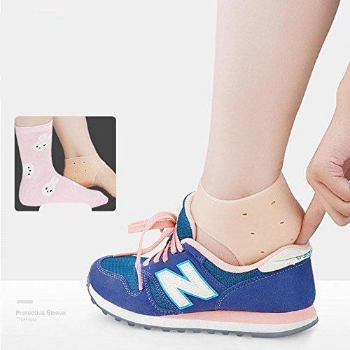 339 Moisturizing Skin Softening Silicone Gel For Dry Cracked Heel Repair (Multicolour) - Trendex