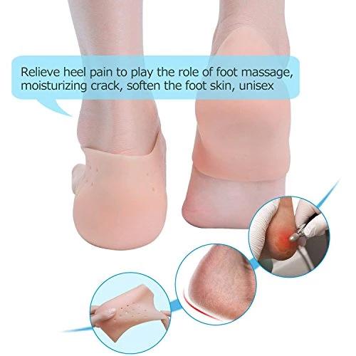 339 Moisturizing Skin Softening Silicone Gel For Dry Cracked Heel Repair (Multicolour) - Trendex
