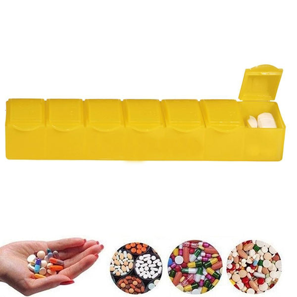 347 -7 Days Pill Box With 7 Compartments - Trendex