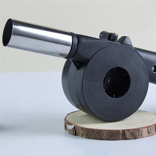 2282 Portable Hand Crank Air Blower Fan For Charcoal Grill Bbq - Trendex