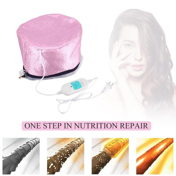 352 Thermal Head Spa Cap Treatment With Beauty Steamer Nourishing Heating Cap - Trendex