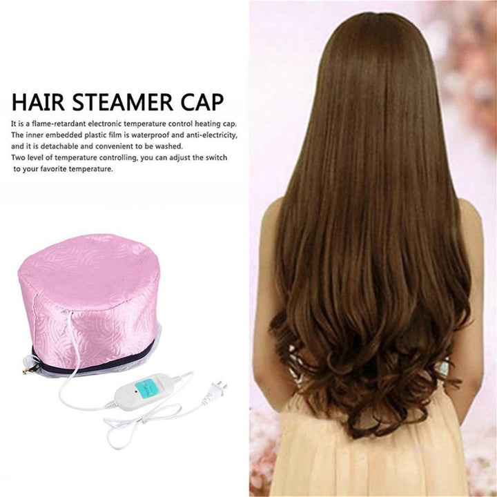 352 Thermal Head Spa Cap Treatment With Beauty Steamer Nourishing Heating Cap - Trendex