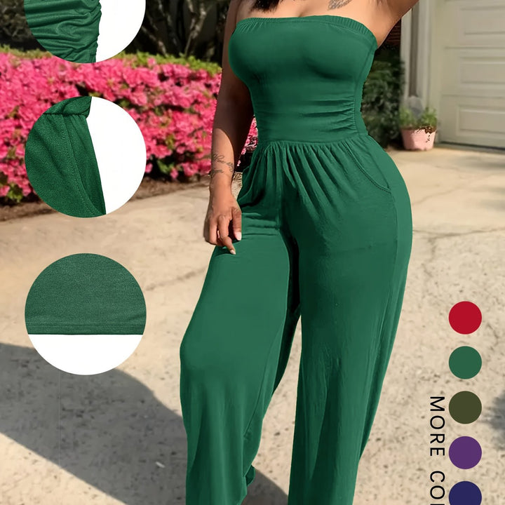 Strapless Without Belt Pockets One-piece Four Seasons Machine Washable - Trendex