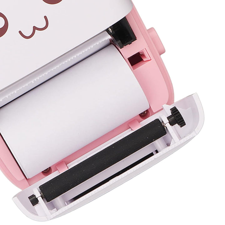 8838 Pocket Mini Printer Mobile Phone Bluetooth Connection Wireless Mini Thermal Printer With Android Or Ios App For Pictures Portable Smart Printercontains 1 Rolls Thermal Paper With Fast Paper Output For Photo Image - Trendex