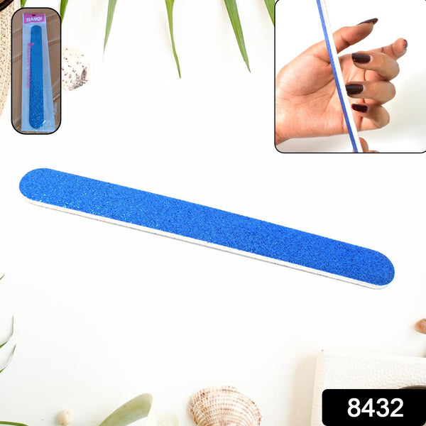 Professional Nail Filer Double Sided For Nail Shaper Nail File ( 18 Cm ) - Trendex