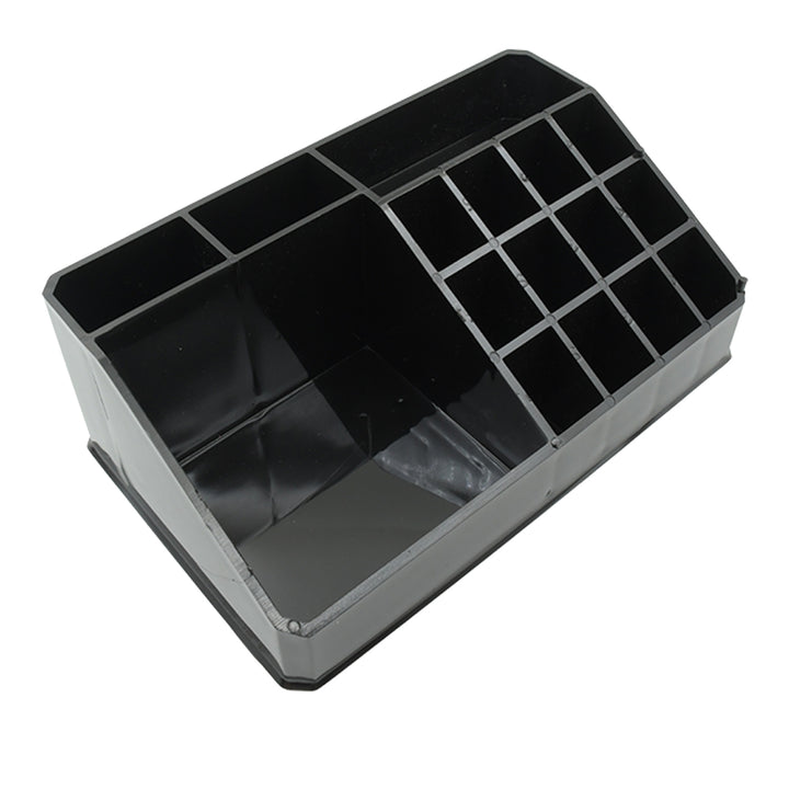 6092 Cosmetic Organiser 16 Compartment Cosmetic Makeup Storage Organiser Box - Trendex
